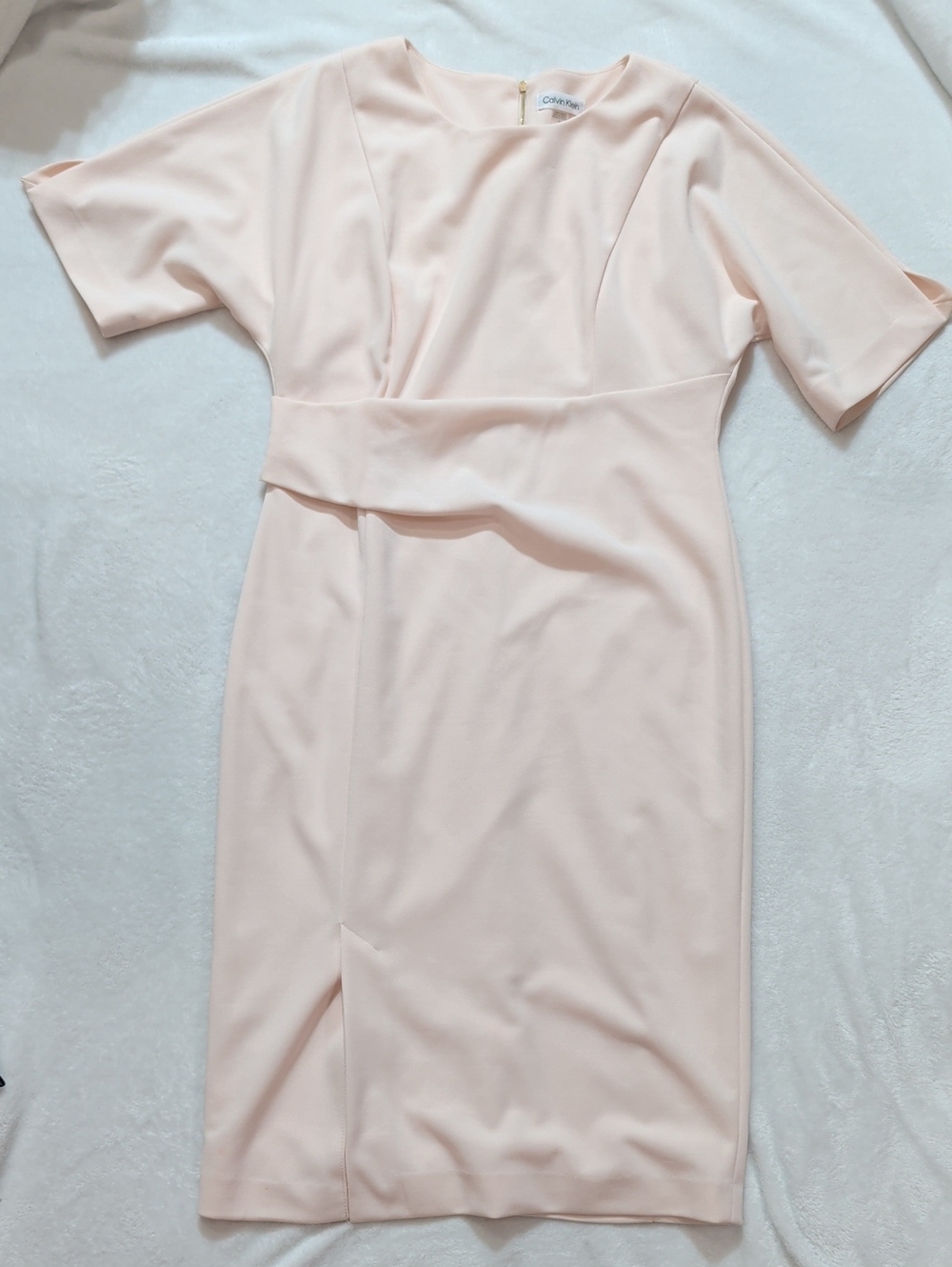 Calvin Klein Size 10 Blush Pink Dress